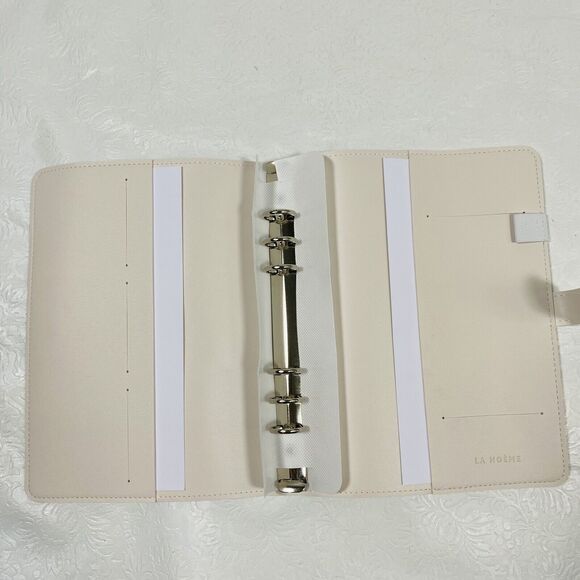 LaNoeme 6 Ring Leather Agenda Planner - Picture 4 of 14